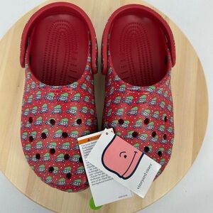 Crocs x Vineyard Vines Clogs Truck & Tree Red M10 W12 NWT